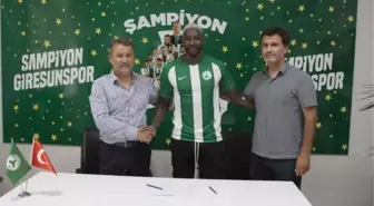 Giresunspor, Sankhare ile 2 yıllık anlaşma sağladı