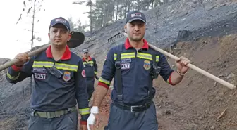 Son dakika... Köyceğiz'deki yangında yaralandıkları halde görev yerlerinden ayrılmayan 2 CEKUT personeli AA'ya konuştu