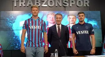 Trabzonspor'dan Cornelius ve Dorukhan Tökez'e imza töreni -1-