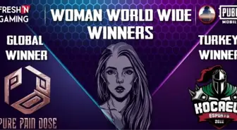 World Wide Women (WWW) PUBG Mobil oyun yarışması sonuçlandı!