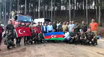 AK Partili Şahin Tin, Denizli sınırına dayanan yangın bölgesine gitti