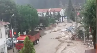 Son dakika haberi | Azdavay'da sağanak sele neden oldu