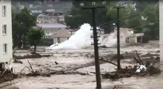 Son dakika haberi | Kastamonu'da şiddetli yağış sele neden oldu (4)