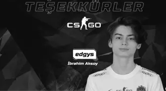 Şahangiller Espor CS: GO oyuncusu edgys ile karşılıklı anlaşarak yollarını ayırdı!