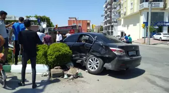 Osmaniye'de askeri ambulans ile otomobil çarpıştı: 2 yaralı