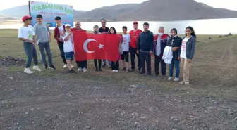 Ağrılı öğrenciler Balık Gölü'nde izci kampına katıldı