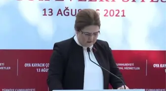 Bakan Yanık, Kasımpaşa Oya Kayacık Çocuk Evleri Sitesi'nin açılışında konuştu