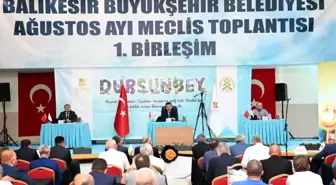 Balıkesir Büyükşehir Belediye Meclisi Dursunbey'de toplandı