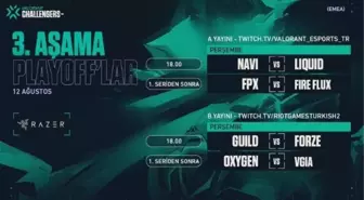 VALORANT EMEA Challengers Playoff maçları başlıyor!