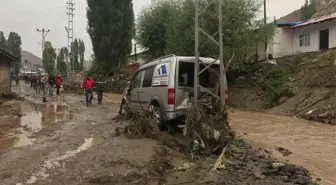 Son dakika: Sarıkamış'ta sel felaketi