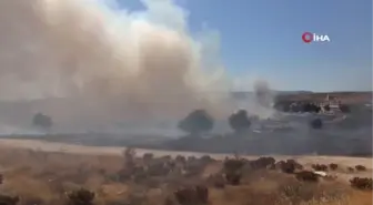 Seka'da korkutan yangın