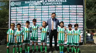 Bağımlılık ile Mücadele Futbol Turnuvası düzenlendi