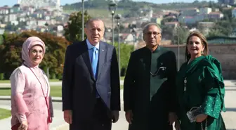 Cumhurbaşkanı Erdoğan, Pakistan Cumhurbaşkanı Alvi ile görüştü