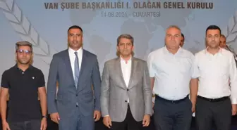 Öz Finans İş Sendikası Genel Başkanı Eroğlu, Van'da olağan genel kurula katıldı