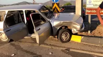 Germencik ilçesinde trafik kazası: 3 yaralı