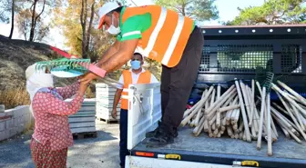 Manavgat Belediyesi'nden tarım aleti desteği