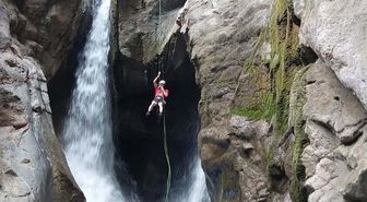 ÇONA KANYONU'NDA 12 ŞELALE KEŞFEDİLDİ