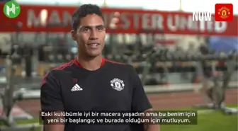 Raphael Varane'nın Manchester United Formasıyla İlk Röportajı