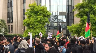 Son dakika haberi... Belçika'nın başkenti Brüksel'de Taliban karşıtı protesto düzenlendi