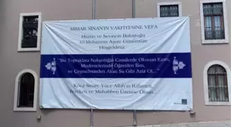 Mimar Sinan'ın vasiyeti üzerine Süleymaniye Camisi'nde aşure dağıtıldı