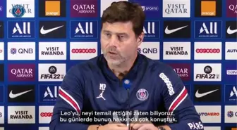 Mauricio Pochettino ''Messi Takıma Çabuk Adapte Oldu''