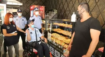 ZABITA OLMAK İSTEYEN ENGELLİ EMİRHAN'IN HAYALİ GERÇEK OLDU