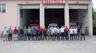 Bozkurt'taki sel bölgesinde görev alan ekipler teşekkür belgesiyle ödüllendirildi