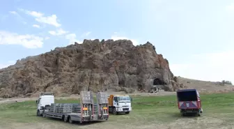 Erzurum'da Ferhat ve Şirin'in hikayesinin geçtiğine inanılan tarihi alan turizme kazandırılıyor