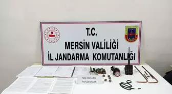 Mersin'de kaçak kazı yaparken suçüstü yakalandılar