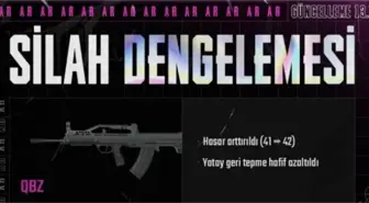 PUBG Taaruz tüfekleri ve hafif makineli silahlarına bazı değişiklikler getiriyor!
