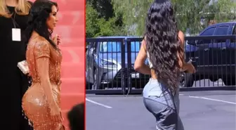 Sanki bir eksiklik var: Kim Kardashian kalçasını mı küçülttü?