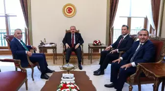 Vali BİLGİN, TBMM Başkanı ŞENTOP' u ziyaret etti.