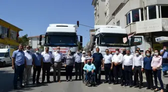 Adıyaman'ın Besni ilçesinden Kastamonu'ya 2 tır yardım