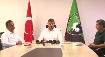 Denizlispor Başkanı Uz: 'Hedefimiz kesinlikle ligde kalmak'