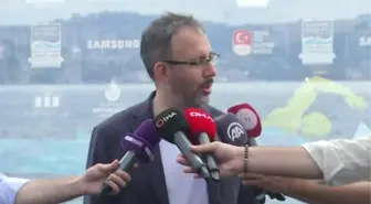 Bakan Kasapoğlu: 'Bu yıl sonunda 1,5 milyon kişiye yüzme öğreteceğiz'