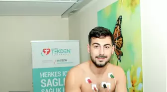 Denizlispor'un yeni transferleri Tekden'de sağlık taramasından geçti