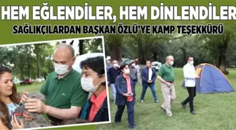 SAĞLIKÇILARDAN BAŞKAN ÖZLÜ'YE TEŞEKKÜR