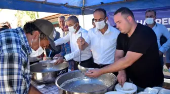 Başkan Kaplan'dan aşure ikramı