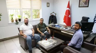 MHP Gaziantep Milletvekili Taşdoğan, AA Gaziantep Bölge Müdürü Kocalar'ı ziyaret etti