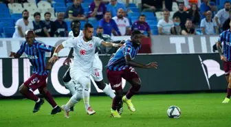 Süper Lig: Trabzonspor: 1 - Sivasspor: 0 (İlk yarı)