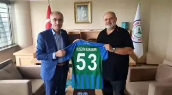 Üniversitemiz Yönetiminden Çaykur Rizespor'a Ziyaret