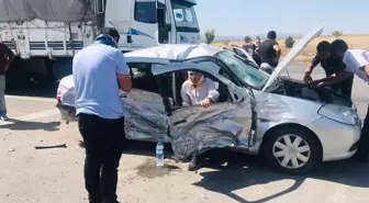 Konya'da zincirleme trafik kazasında 4 kişi yaralandı