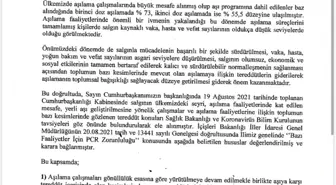 Şırnak Valiliği İl Hıfzıssıhha Kurulu'nun 24.08.2021 Tarih ve 2021/08/A Sayılı Kararları