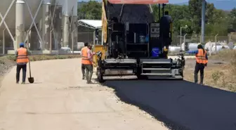 Tanker Garajının Yolu Asfaltlandı