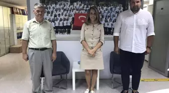 Erdoğan Demir'den TYF Başkanı Özlem Akdurak'a ziyaret