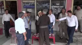 Şemdinli Kaymakamı Güven, esnafla vedalaştı