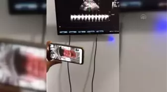 Son dakika... Askerdeki baba, çocuğunun kalp atışını selam vererek dinledi