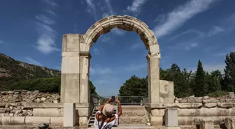 Efes Antik Kenti'nde ziyaretçi sayısı 7 ayda 340 bini aştı