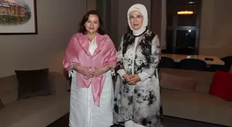 Emine Erdoğan, Paraguay Ulusal Spor Bakanı Morales ile görüştü