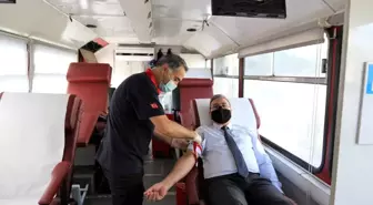 TCDD 7. Bölge Müdürlüğü'nden kan bağışına destek